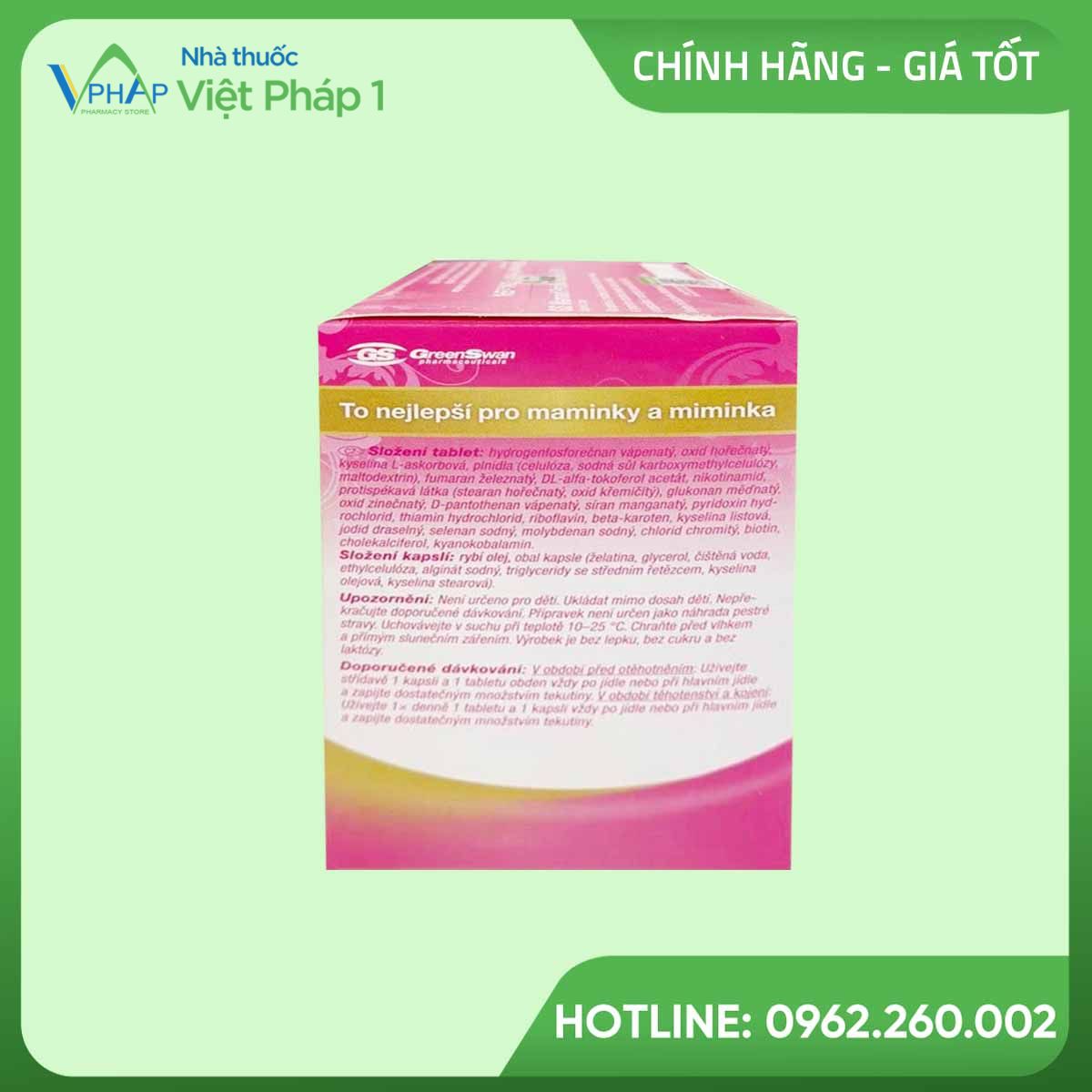 Sản phẩm dành cho mẹ bầu