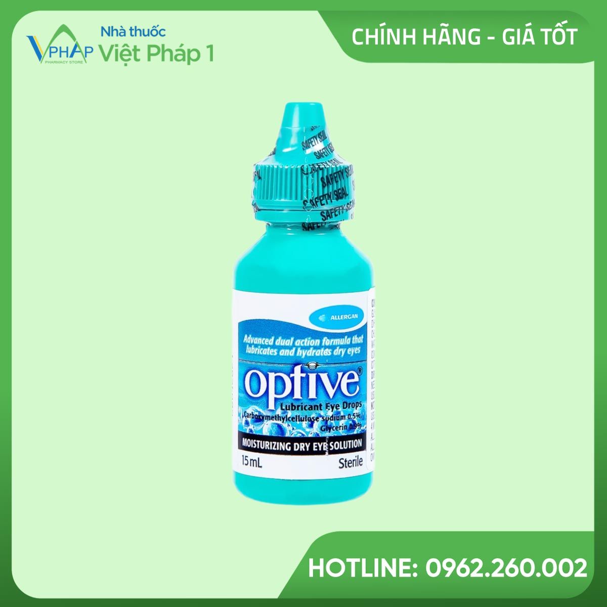 Hình ảnh lọ thuốc nhỏ mắt Optive