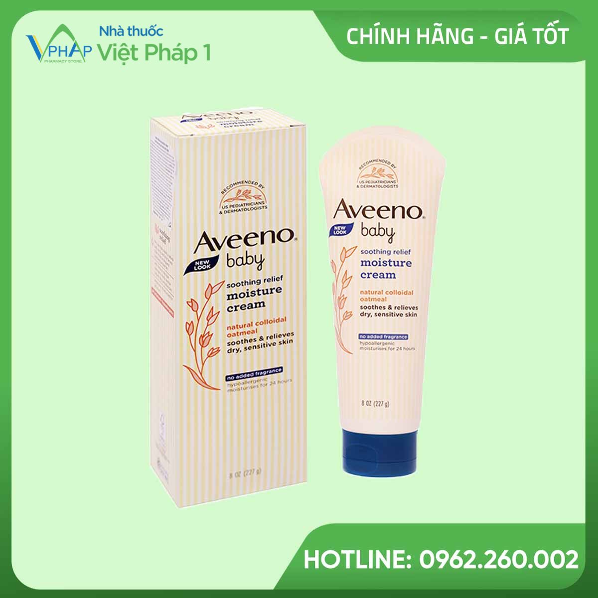 Kem dưỡng ẩm Aveeno Baby