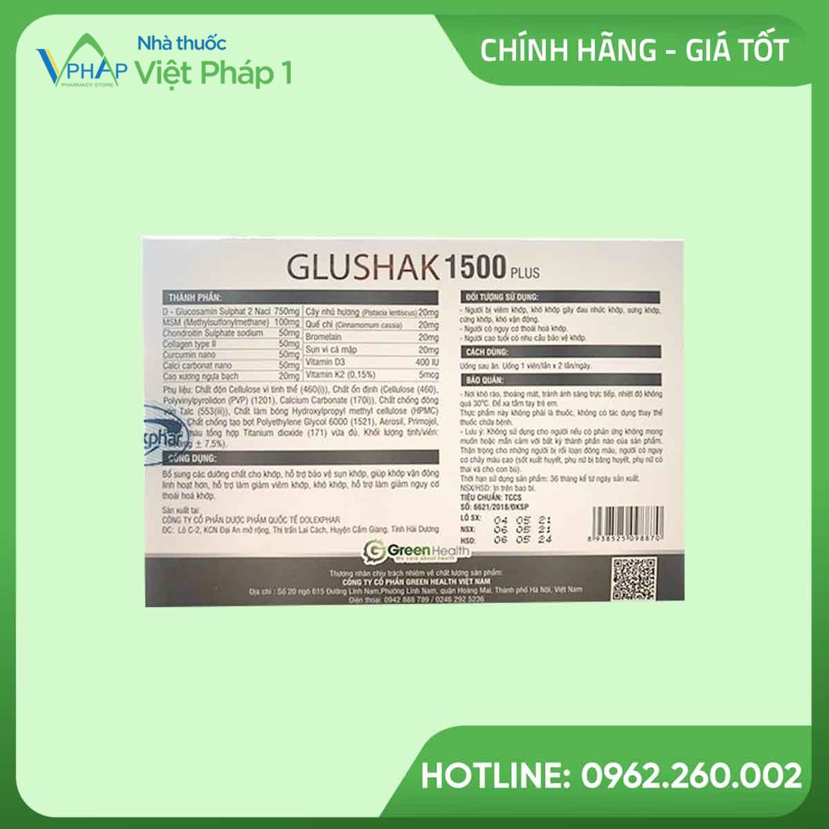 Thành phần của mỗi viên