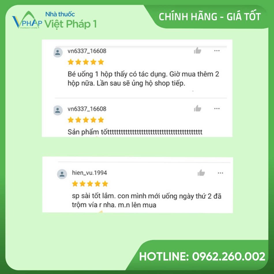 Review của các mẹ về sản phẩm siro ăn ngon Buona Energia Oro