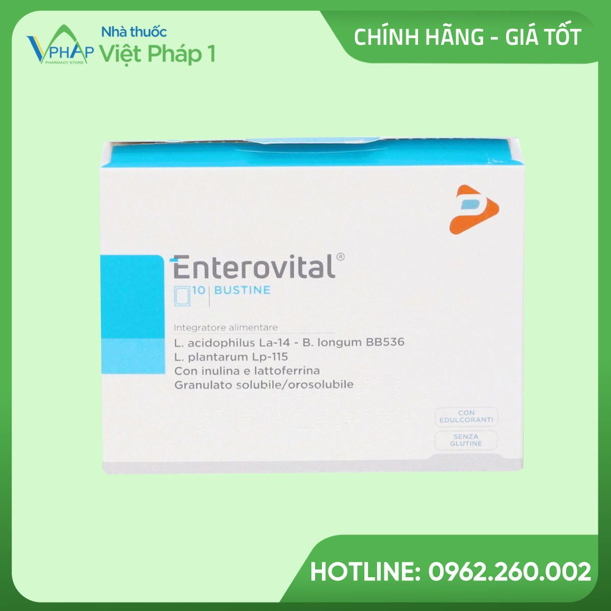 Men vi sinh Enterovital