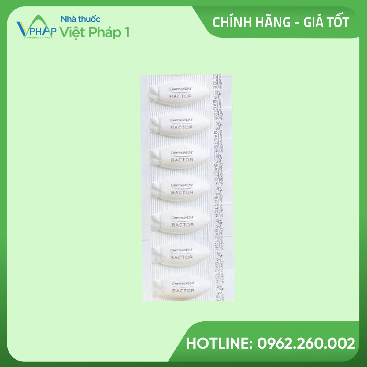 Vỉ 7 viên đặt