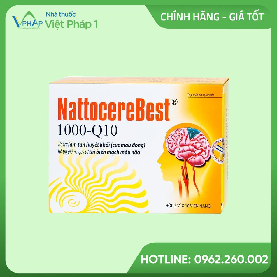 Hình ảnh sản phẩm NattocereBest 1000 - Q10