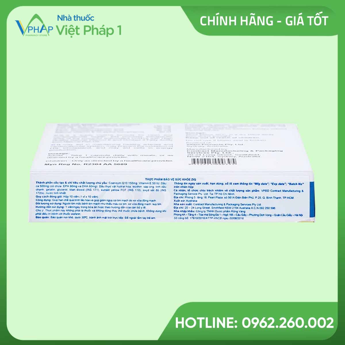 Sản phẩm sản xuất tại Úc