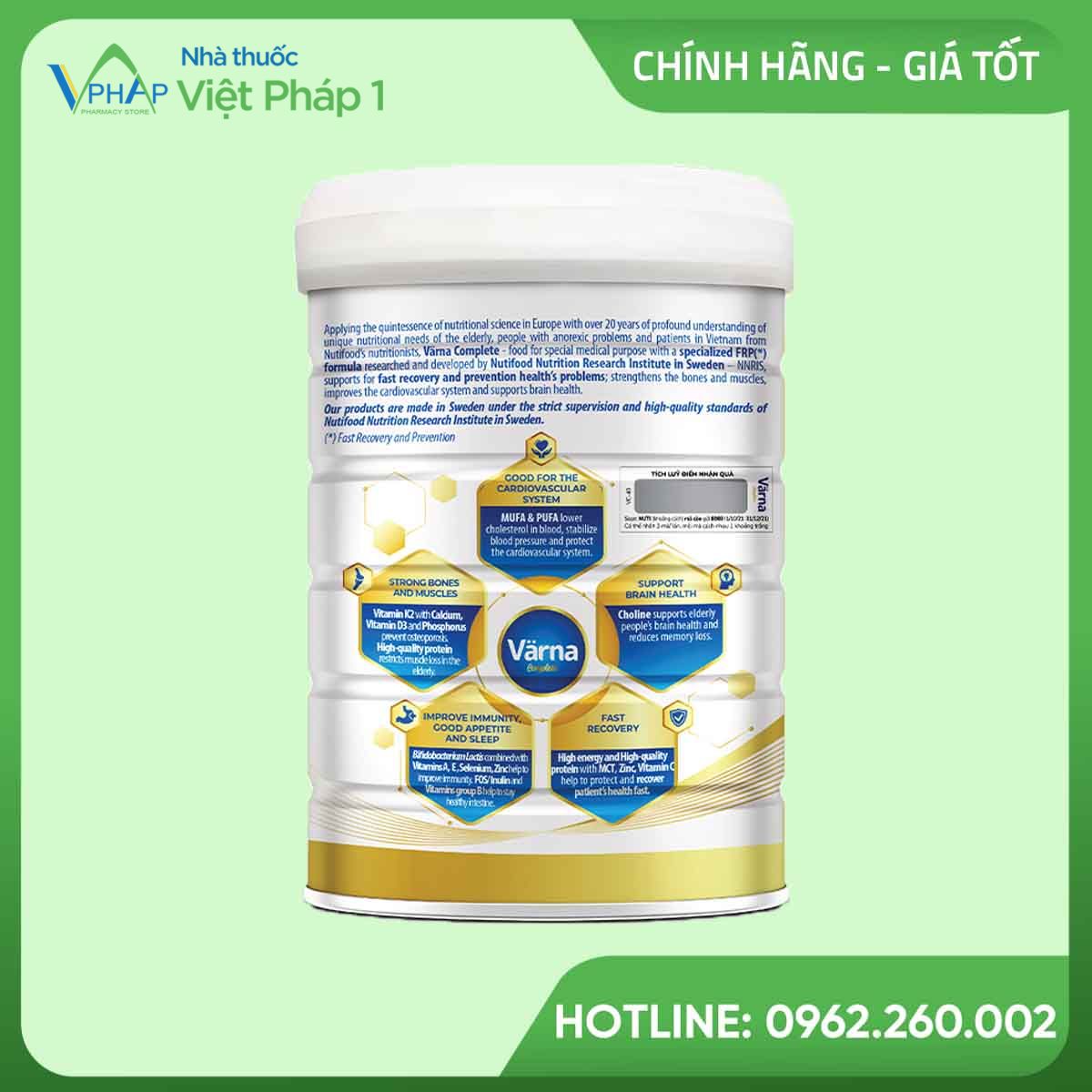 Công dụng của sữa dinh dưỡng