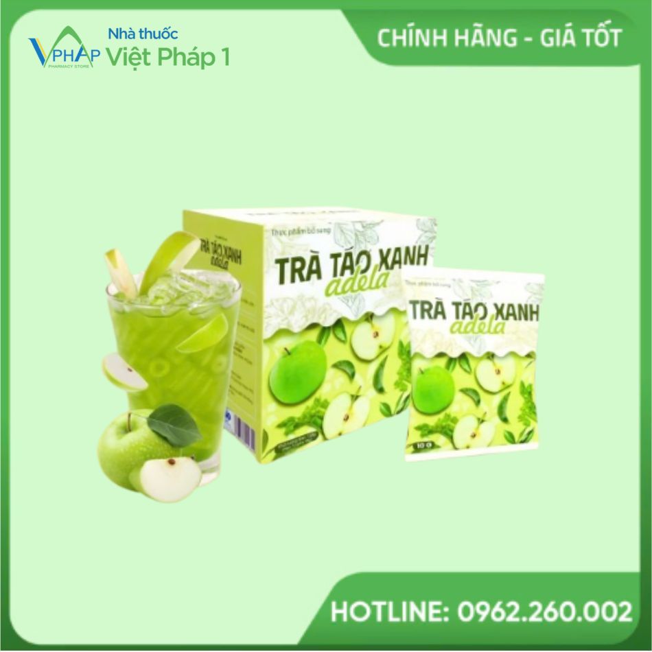 Trà táo xanh Adela