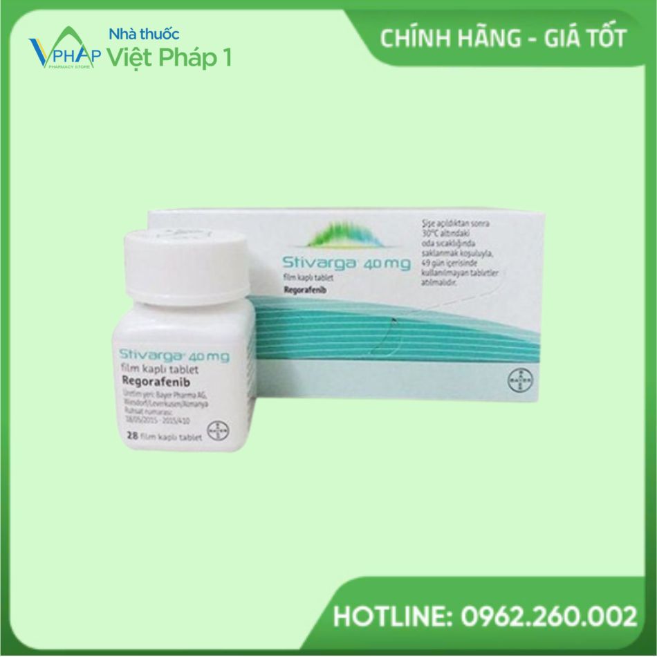 Hình ảnh thuốc Stivarga 40mg