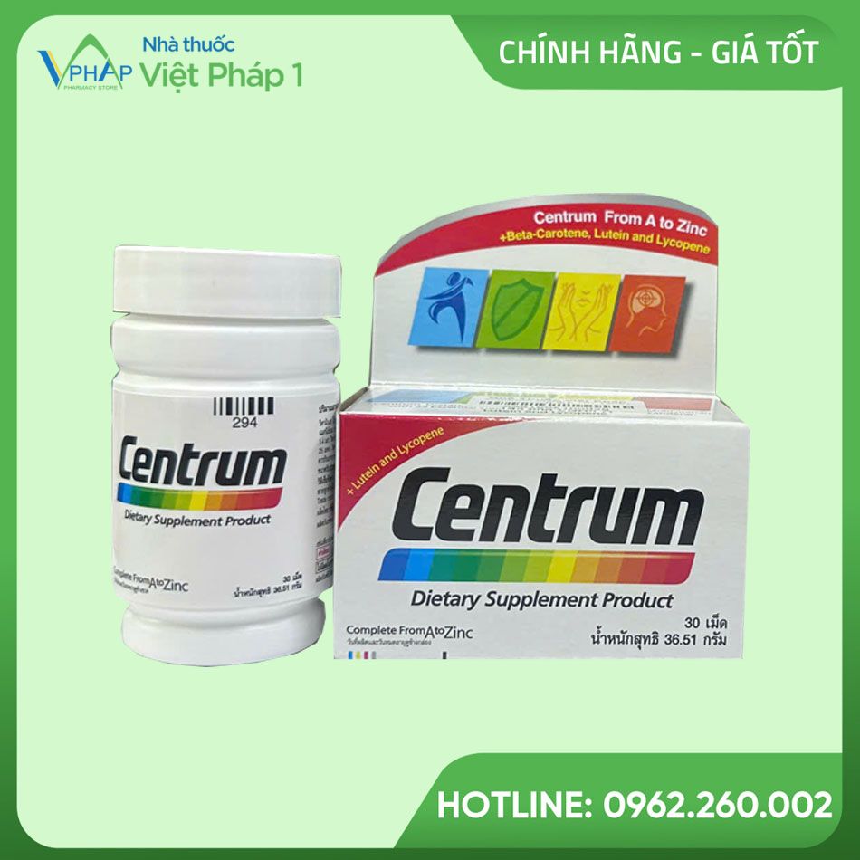 Centrum Dietary Supplement Product có tốt không? Giá bao nhiêu?