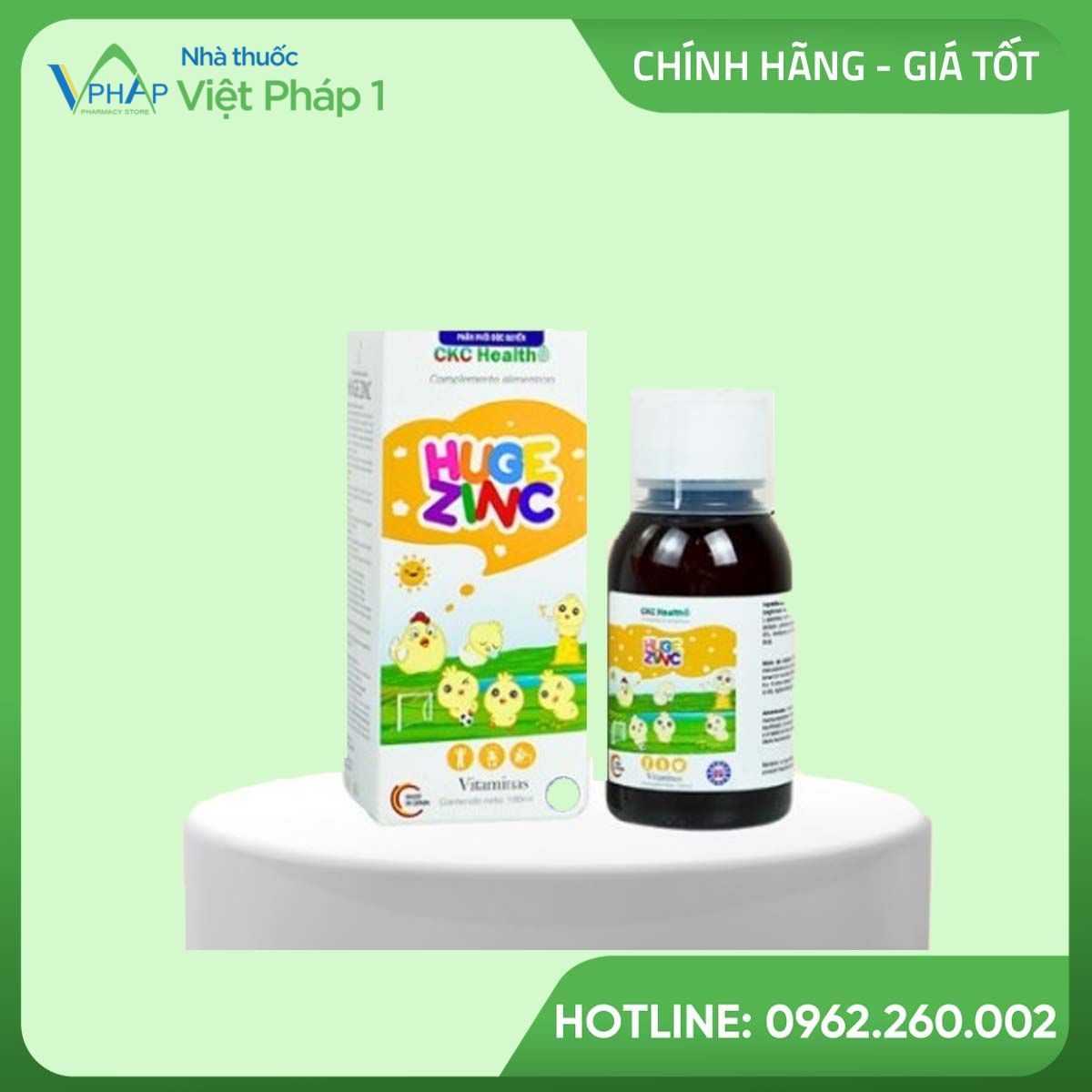 Sản phẩm bổ sung kẽm và vitamin