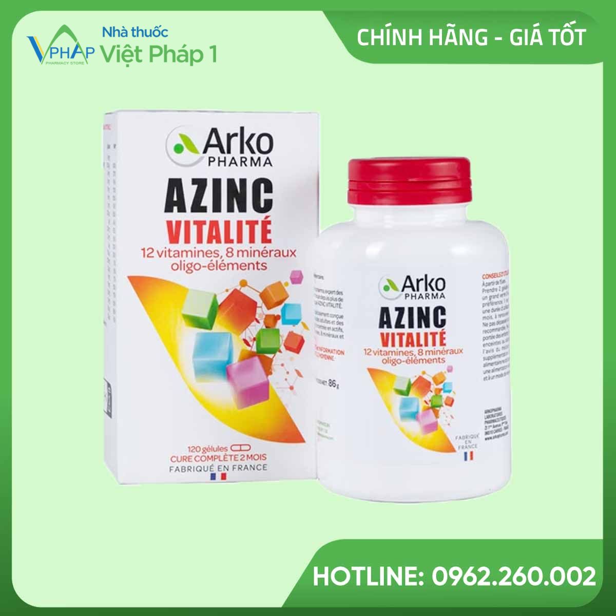 Arkopharma Azinc Vitalite