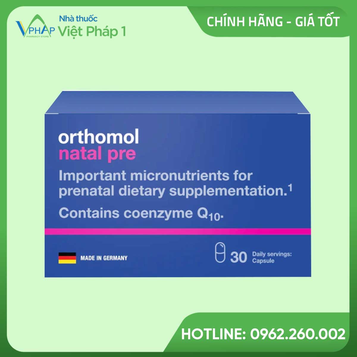 Orthomol Fertil Pre