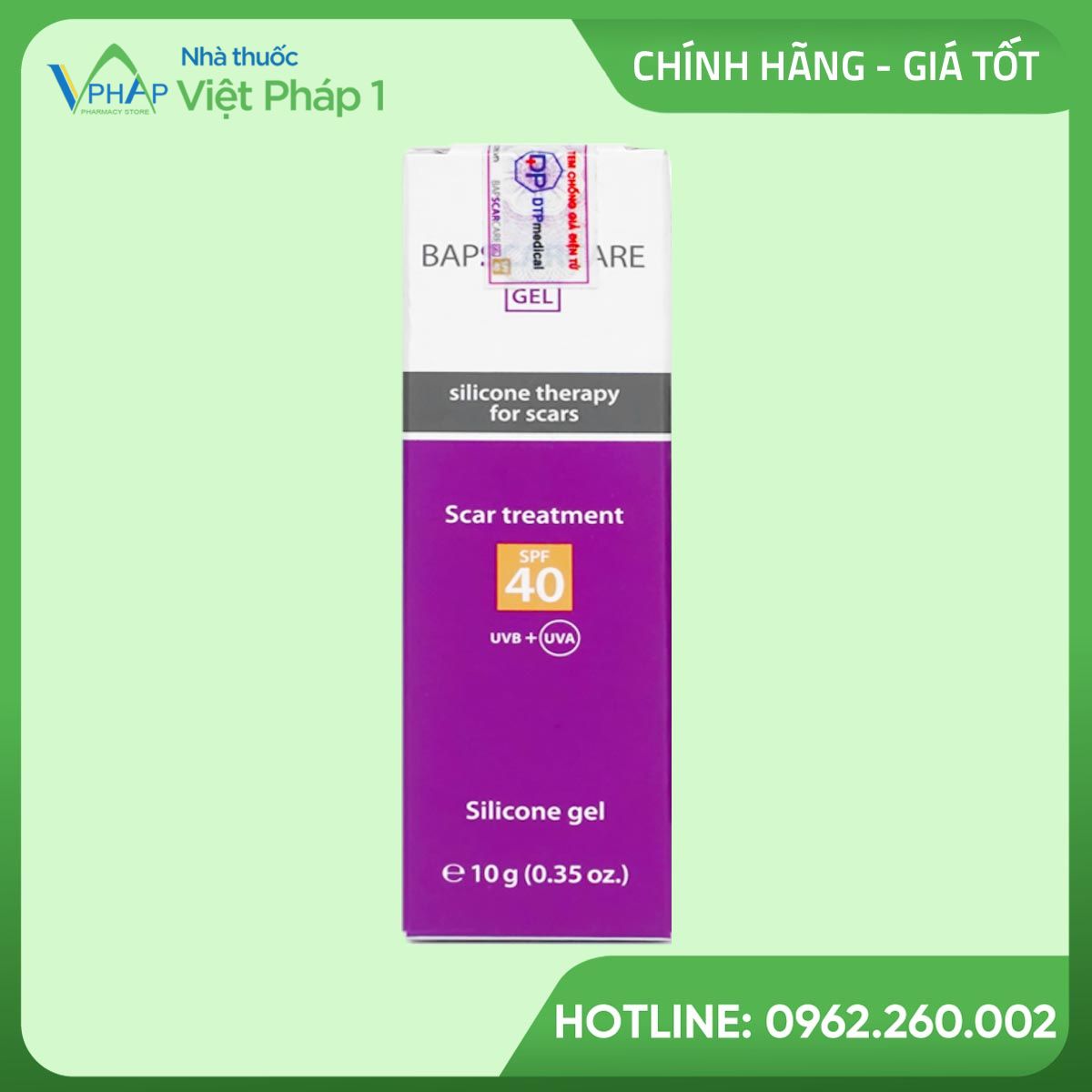 Hộp 1 tuýp 10g